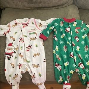 2 first Christmas pajamas